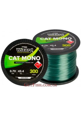 Леска Wizard Cat Mono 300м 0.4мм 19.6кг