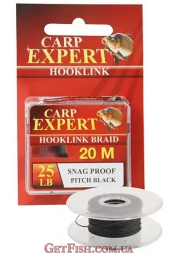 Повідковий матеріал 20м 25LBS 11.3кг CXP Snag Proof Pitch Black
