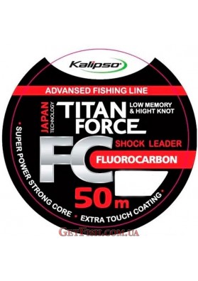 Флюорокарбон Kalipso Titan Force FC Leader 50м 0.33мм 8кг