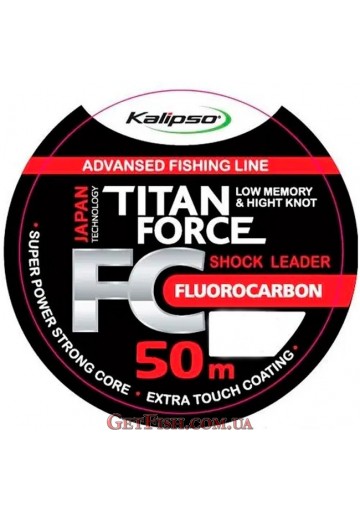 Флюорокарбон Kalipso Titan Force FC Leader 50м 0.5мм