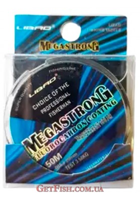 Флюорокарбон Libao Megastrong Fluorocarbon 50 м 0.18мм