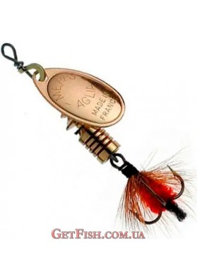 Блесна Mepps Aglia Mouche 0Cuprum Red Fly