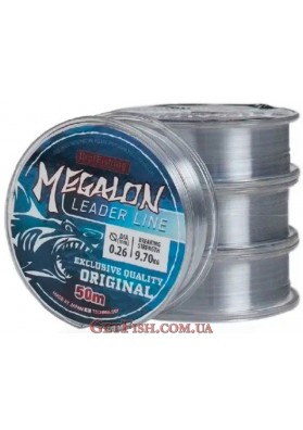 Волосінь Aborigen Megalon Leader Line 50м 0.12mm