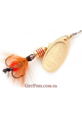 Блешня Mepps Aglia Mouche 1 Gold Red Fly