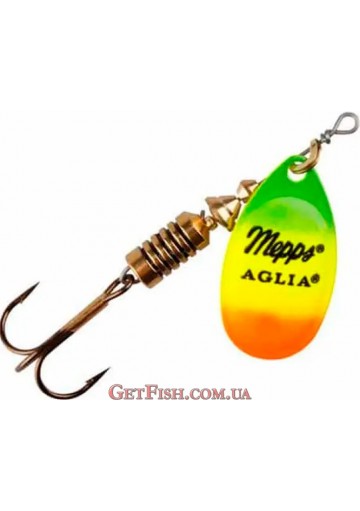 Блешня Mepps Aglia 0 Fluo Tiger 2.5 g