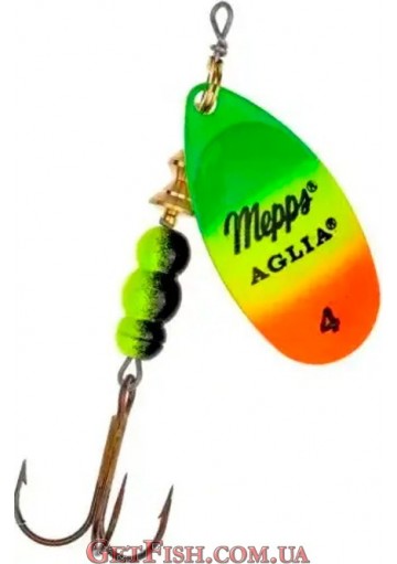 Блешня Mepps Aglia 4 Fluo Tiger 9г