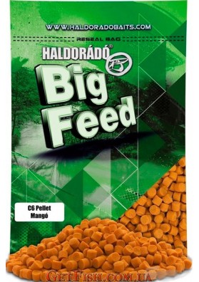 Пеллет Big Feed - C6 Pellet 6 mm -Mangó (Манго) 800гр