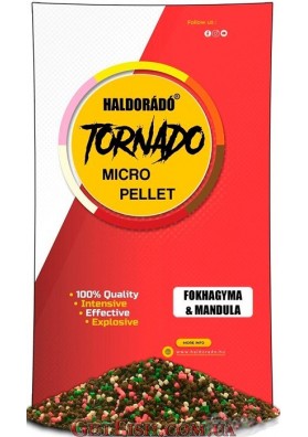 Микро пеллет Haldorado TORNADO Чеснок Миндаль 400 g