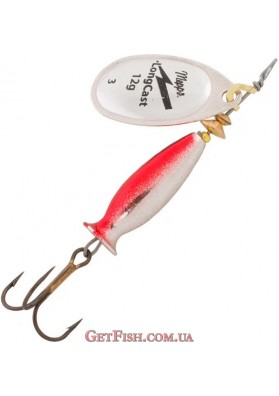 Блесна Mepps Aglia Long Cast №3 Silver 12g