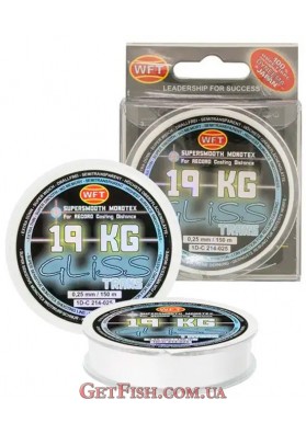 Шнур WFT KG Gliss Monotex Trans 150м 0.1мм 4кг