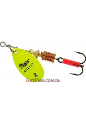 Блешня Mepps Aglia No2 Fluo Chartreuse 4.5г
