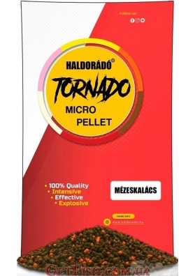 Микро пеллет Haldorado TORNADO Мёд-самогон 400 g
