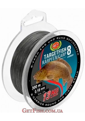 Шнур WFT TF8 CATFISH BROWN 220м 0.60мм 60кг