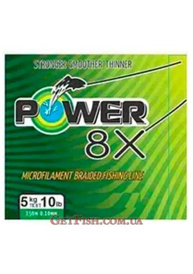 Шнур Power 8X 150м 0.10мм