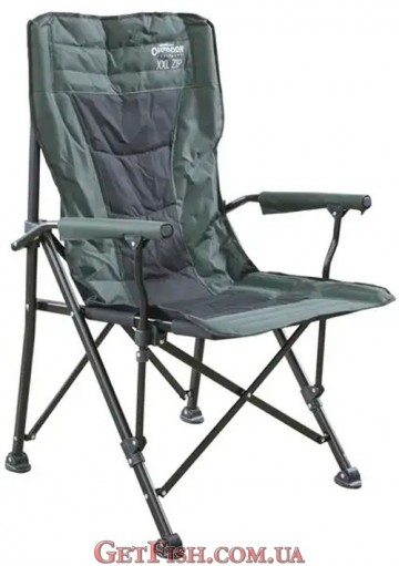 Крісло з підлокітником Energoteam Outdoor XXL ZIP (до 130кг)