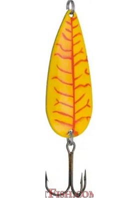 Блесна Wizard колебалка Pike 4 - 20g серебро красно-желтая