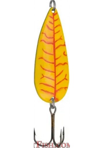 Блесна Wizard колебалка Pike 5 - 30g серебро красно-желтая