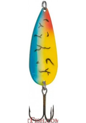 Блесна Wizard колебалка Pike 5 – 30g серебро красно-желто-синяя —