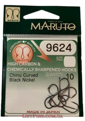 Гачок Maruto 9624 4 Black Nickel 10шт