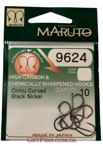 Гачок Maruto 9624 4 Black Nickel 10шт