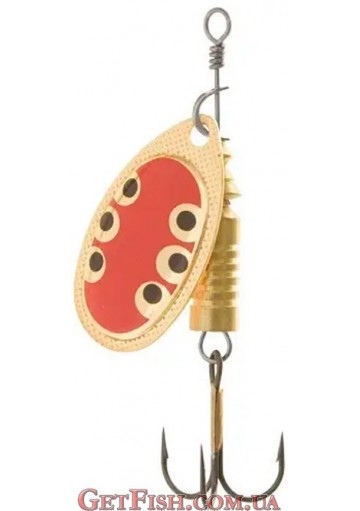 Блесна Wizard вертушка Classic 2 -6г Gold-Black Red Spot