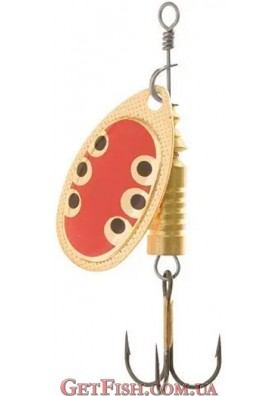 Блесна Wizard вертушка Classic 3 -8г Gold-Black Red Spot