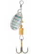 Блесна Wizard вертушка Perch 1 -2г Silver Blue Stripe