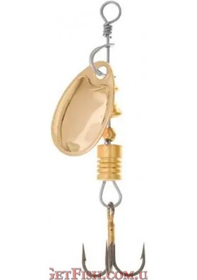Блесна Wizard вертушка Perch 3 -5g Gold
