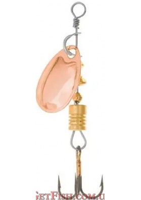 Блесна Wizard вертушка Perch 3 -5g Bronze