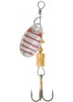 Блесна Wizard вертушка Perch 3 -5g Silver Red Stripe