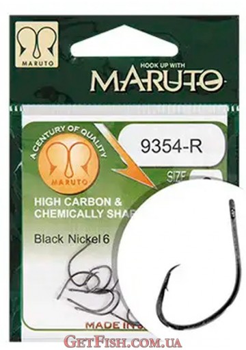 Гачок Maruto 9354-R Black Nickel 10шт №8