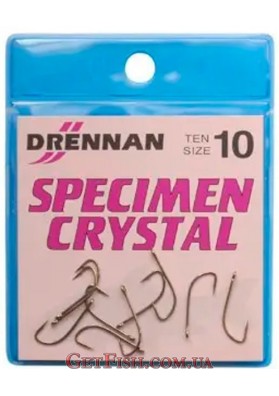 Крючок Drennan Crystal Specimen 6 Bronze 10шт