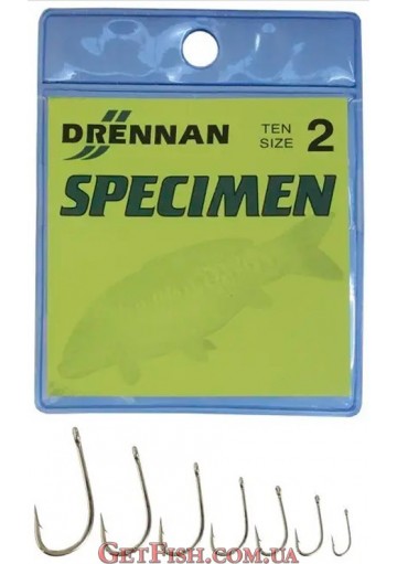 Гачок Drennan Specimen 8 Bronze 10 шт.