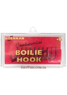 Крючок Drennan CONTINENTAL BOILIE 4 Bronze 10шт