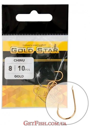 Крючок GS Chinu Gold 2 10шт