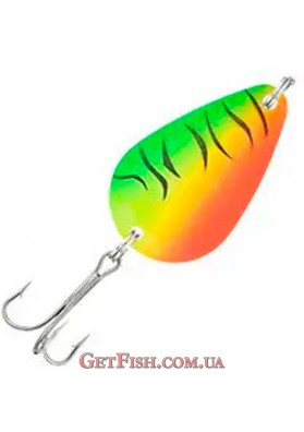 Блешня колебалка Kamasaki Spoon DP 20г Green Fish Holo
