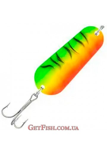 Блешня колебалка Kamasaki Spoon AT 25г Green Fish Holo