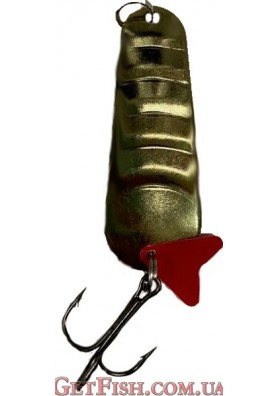 Блешня колебалка Kamasaki Spoon AT 25g Gold