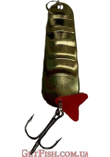 Блешня колебалка Kamasaki Spoon AT 25g Gold