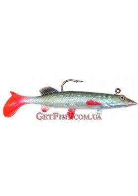Рибка силіконова з гачком і трійником Wizard PIKE 12cm 1шт