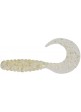 Приманка силікон mann's Twister 1'' 30шт. CTG CGMF 2.5см Clear Body Golden Glitter