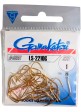 Крючок Gamakatsu LS-2210G №1 Gold 25шт