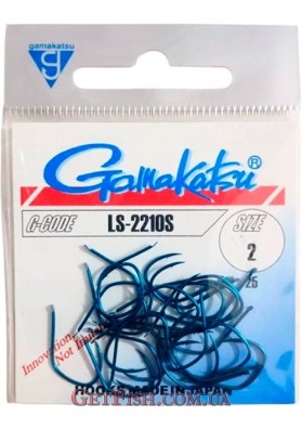 Гачок Gamakatsu LS-2210S №2 Blue 25шт