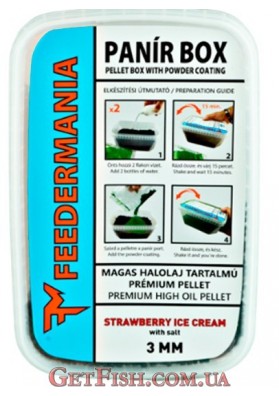 Пелет Panir Box pellet 3мм. STRAWBERRY ICE CREAM (ПОЛУНИЧНЕ МОРОЗИВО)
