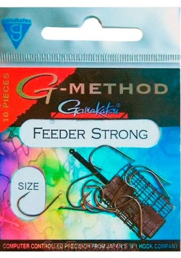 Крючок Gamakatsu Feeder Strong B №6 10шт.