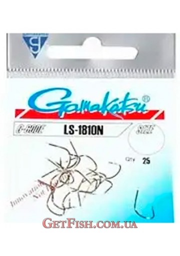 Гачок Gamakatsu LS-1810N №6 Nickel 25шт