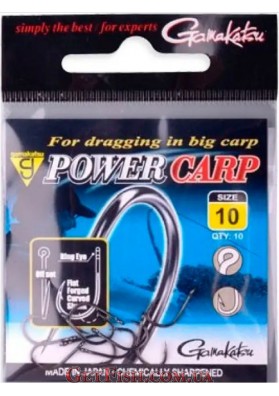 Гачок Gamakatsu Power Carp RING Black EYE №14 10шт.