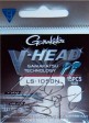 Гачок Gamakatsu V-Head LS-1050N Nickel №14 15шт.