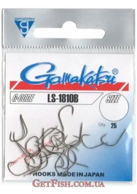 Гачок Gamakatsu LS-1010B №6 Brown 25шт.