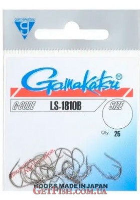 Гачок Gamakatsu LS-1810B No14 Brown 25 шт.